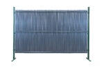 Listwy Ogrodzeniowe Pionowe 123x250cm AK44 Antracyt komplet